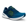 Topo Laufschuhe Phantom 4 (Dämpfung, breitere Zehenbox) 2025 blau/lime Herren